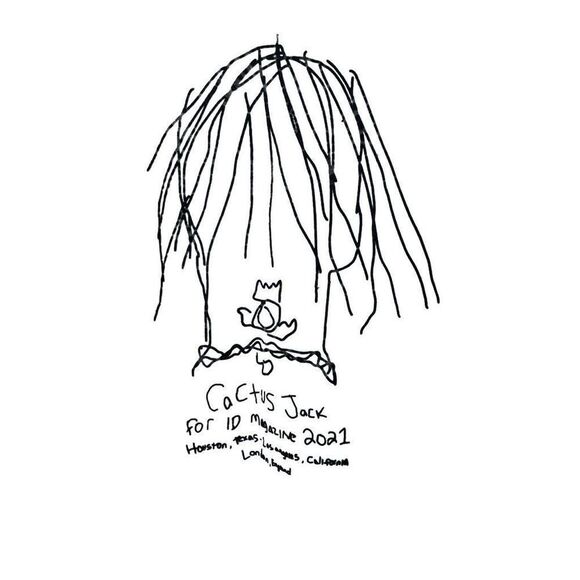 Travis Scott Utopia ID Magazine T Shirt Large - Picture 2 of 6